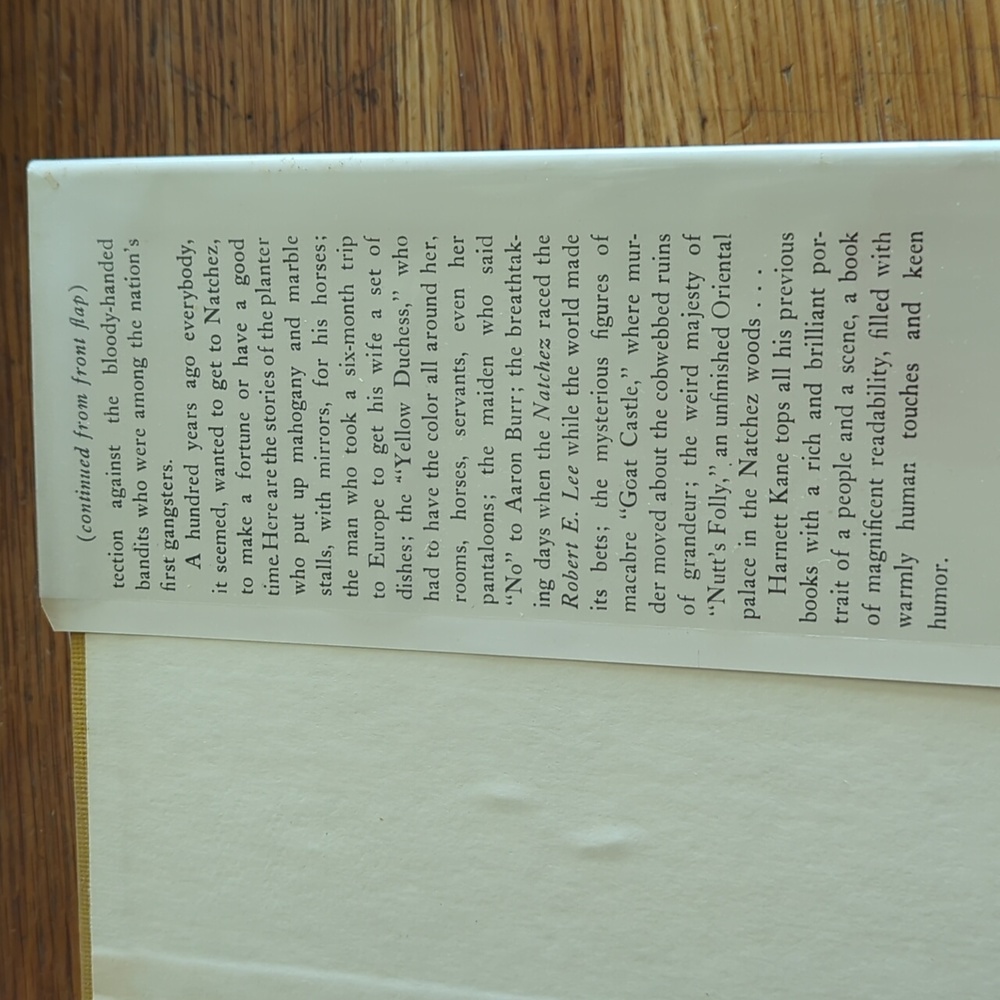 Natches on the Mississippi by Harnett T. Kane - Picture 4 of 6